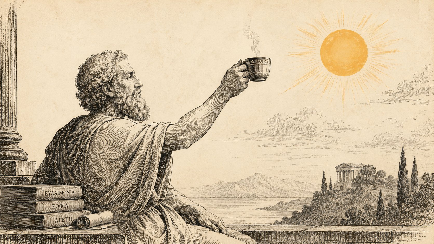 PLATE · A TOAST TO THE SUN