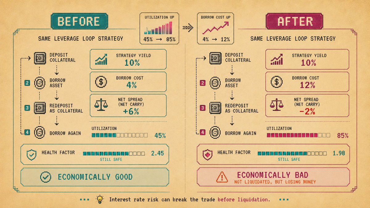 Illustration: Interest Rate Risk in a Loop